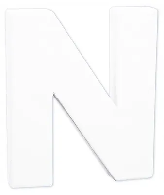 Produktbild von Kreativer Buchstabe "N" zum Malen für Kinder