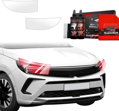 Obrázek produktu pro Ochranná fólie 2 v 1 Grizz Protector na světlomety – Opel Grandland (2021–2024)