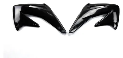 Produktbild von Ufo Honda Crf 450 R 02-04 Kühlerverkleidungen Schwarz Schwarz One Size