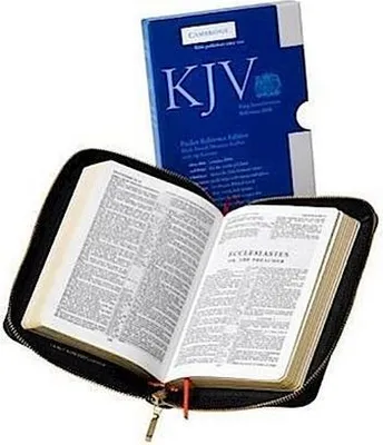 Obrázok produktu pre Pocket Reference Bible-KJV-Zipper