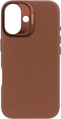 Imagen del producto de Funda de cuero, Obal, para Apple iPhone 16, 15,5 cm (6.1"), color marrón