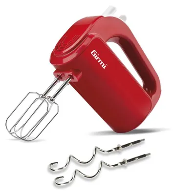 Produktbild von Girmi SB02 Elektrischer Handmixer, 170 W, Edelstahl-Rührbesen für Sahne und Eiwe