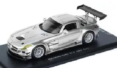 Produktbild von SPARK PKW 1:43 Mercedes SLS AMG GT3 - silver