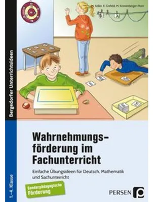 Obrázek produktu pro Wahrnehmungsförderung im Fachunterricht