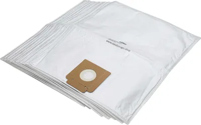 Produktbild von vhbw 10x Staubbeutel kompatibel mit Kärcher T17/1, T12/1, T15/1 Staubsauger - 40cm x 24cm Weiß
