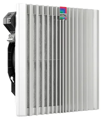 Produktbild von Rittal Blue e+ Filterlüfter 867/910 m³/h, 400 V, RAL 7035