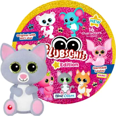 Produktbild von Blue Ocean Glubschis Sammelfiguren Stern Serie 5 - Glubschi Glitzer - Figur Felinja