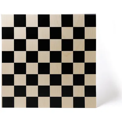Produktbild von Bauhaus-Schachbrett mit Intarsien.