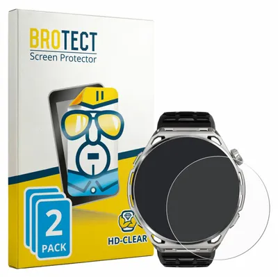 Produktbild von 2x Für Amazfit Balance 3 Schutzfolie BROTECT Displayschutz Display Schutz Folie Klar Transparent