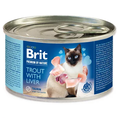 Obrázek produktu pro Cat by Nature konz Trout&Liver 200g