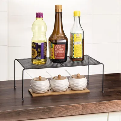 Productafbeelding van Keukenrek organizer - Ruimtebesparend - 2 stuks - Antislip