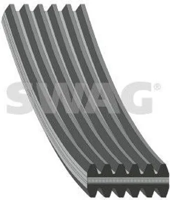 Produktbild von SWAG Keilrippenriemen 1697mm für BMW 3 Touring (E91) 20 94 0713
