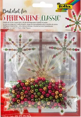 Immagine prodotto di folia 12540 folia set di stelle di perle "Classic", 340 pezzi