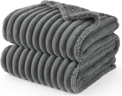 Produktbild von wasserdichte Hundedecke - 70 * 100 cm Hundedecke waschbar fš¹r mittelgro?e Hunde, Haustier Decke flauschig und weich, Schutzdecke Hundesofa, Decke fš¹r Hunde, Grau