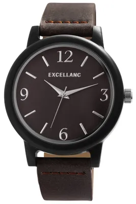 Produktbild von Herrenuhr Kunstleder EX0582 Mineralglas