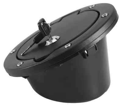 Imagen del producto de Tapa de depósito con cerradura, compatible con vehículos de 4 y 2 puertas, modelos de 2007 a 2017