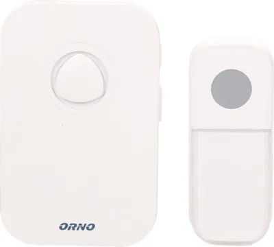 Obrázek produktu pro Bezdrátový zvonek FADO DC ORNO OR-DB-KF-134, napájený z baterie, IP44