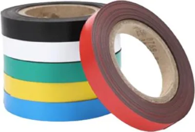 Produktbild von Magnetband 20mm, 10m Länge - verschiedene Farben : Schwarz Farbe: Schwarz