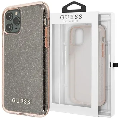 Produktbild von Guess Glitter Case - iPhone 11 Pro Max Hülle (Pink)