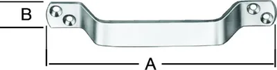 Produktbild von VORMANN Handgriff gelocht, L 110mm Stahl, verzinkt