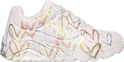 Produktbild von Skechers Uno Lite Metallic Love Natural Leather / Multi Größe EU 37