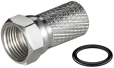 Immagine prodotto di goobay spina F a rotazione 7,0 mm zinco (sfuso)