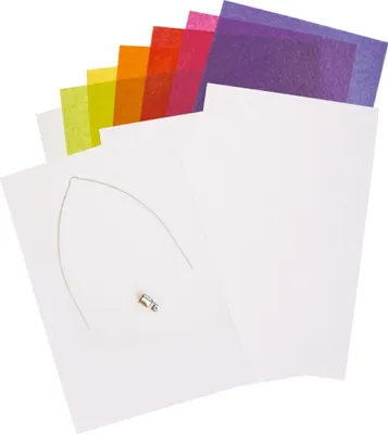 Produktbild von Regenbogen-Laterne Bastelset 12-teilig