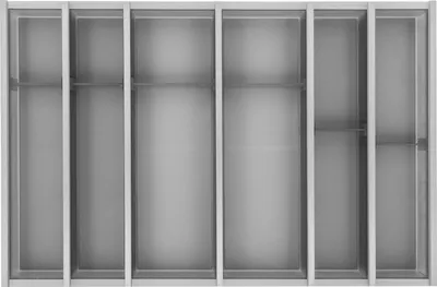 Produktbild von Ninka Cuisio Besteckeinsatz - Besteckkasten für Tandembox 473x720x55mm graphit