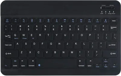 Produktbild von Bluetooth Tastatur Keyboard kabellos USB für ALLE iOS Windows Android Tablets