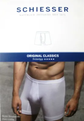 Produktbild von Schiesser Herren Unterhose Weiß 8 EU