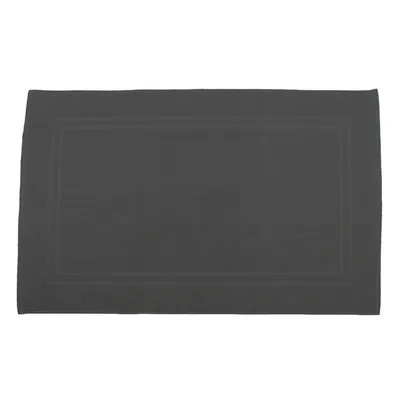 Produktbild von Julie Julsen® Badvorleger Duschvorleger Doppel Rahmen Anthrazit,70 x 120 cm