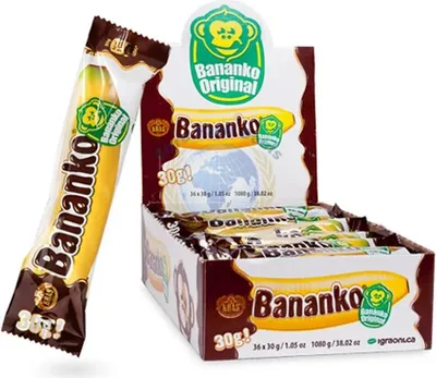Produktbild von Kras Bananko Schoko-Bananen 30g