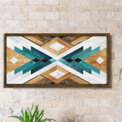 Produktbild von Wallity, Almıla- EVL4615, Bunt, Leinwandbilder, 120 x 60 cm, Gemälde: 100% MDF (Dicke: 3mm)