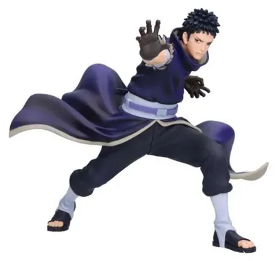 Image de Banpresto - Série Naruto 72 - 63 Vibration Stars - Kakashi Hatake & Obito Uchiha - b : Figurine d'Obito Uchiha Taille unique