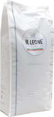 Produktbild von Il Leone Bionda Lungo Kaffeebohnen 1kg – Helle Röstung, 100% Arabica, mild und sanftes Aroma, ideal für Caffè Crema und Vollautomaten