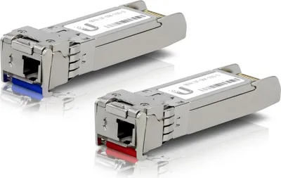 Obrázek produktu pro UbiQuiti U Fiber Single-Mode - Transceiver modul SFP (Mini-GBIC) - 10 GigE - 10GBASE-BiDi (balení 2 ks)
