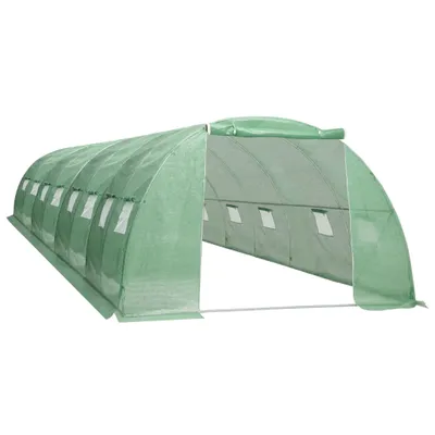 Produktbild von vidaXL Skleník 32 m² 8x4x2 m