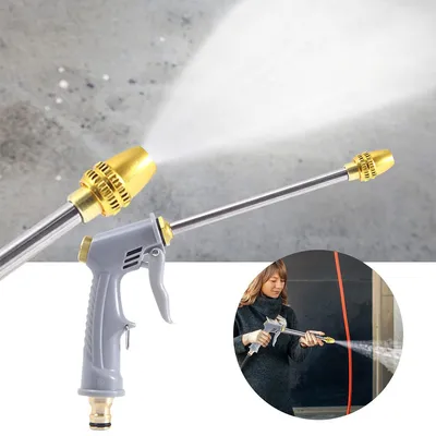 Produktbild von Powerjet Wasser,Power Jet Hochdruckpistole,Water Hochdruckreiniger,3 Sprühmodi Hochdruck Power Wasserpistole für Gartenschlauch,Ideal Für Autowäsche