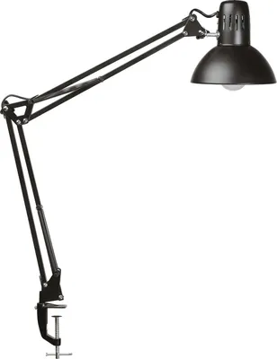 Produktbild von MAUL Tischleuchte MAULstudy E27 LED 3.000 K Klemmfuß schwarz