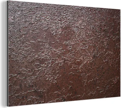 Obrázok produktu pre Nástenná dekorácia Kovový kovový obraz Wall Art 30x20cm Hrdza - priemyselné - kovové Muchowow Hliníkové obrazy