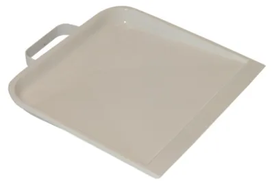 Imagen del producto de Pala de jardinería de metal, modelo holandés, con soporte
