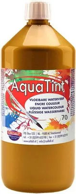 Produktbild von Collall Wasserfarbe Gold - kreative Malfarbe 1000ml mehrfarbig