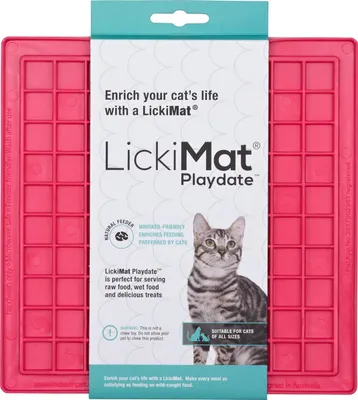 Obrázok produktu pre LickiMat Lízacia podložka Playdate pre mačky Ružová