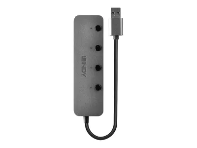 Produktbild von LINDY USB 3.0 Aktiv-Hub 4 Port