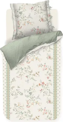 Produktbild von Pip Studio Kissenbezug einzeln Kili Flower Farbe Weiss Größe 40x80