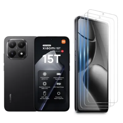 A product image showing a smartphone and screen protectors.