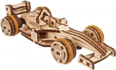 Produktbild von Ugears Modell Eines Rennwagens Golden Golden One Size