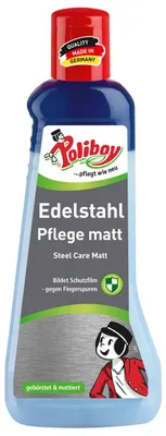 Produktbild von Poliboy Edelstahl Pflege Matt - Inhalt 200 ml, Reinigung & Pflege