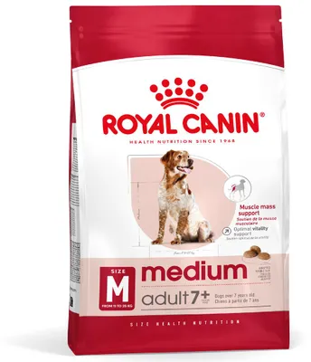 Produktbild von Royal Canin Medium Adult 7+, Senior, Mittelgroß (11-25 kg), Geflügel, Reis, 15 kg