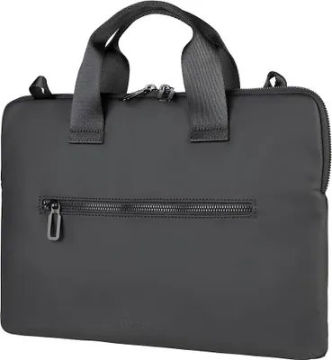 Image de Tucano Gommo Sac MacBook 13"-14" – Poche interne pour ordinateur portable – Poche externe pour accessoires – Grand compartiment interne - Noir